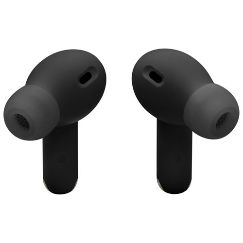 Boîte ouverte Écouteurs boutons 100 % sans fil à suppression du bruit Vibe Beam 2 de JBL - Noir