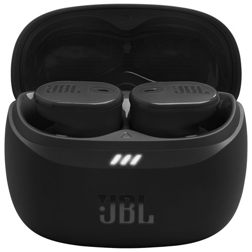 Boîte ouverte Écouteurs boutons 100 % sans fil à suppression du bruit Tune Buds 2 de JBL - Noir