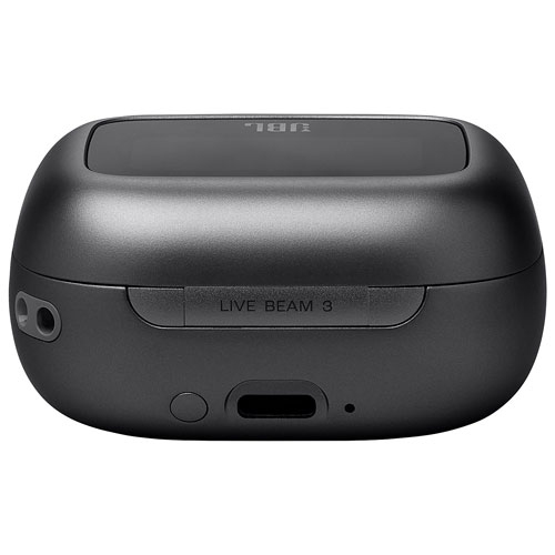 Open Box JBL Live Beam 3 In-Ear Noise Cancelling True Wireless Earbuds - Black