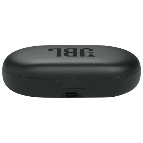 Open Box JBL Soundgear Sense Open-Ear True Wireless Earbuds - Black