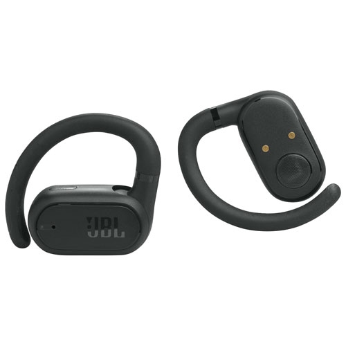 Open Box JBL Soundgear Sense Open-Ear True Wireless Earbuds - Black