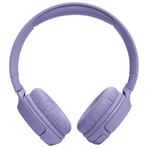 Open Box JBL Tune 520BT On-Ear Sound Isolating Bluetooth Headphones - Purple