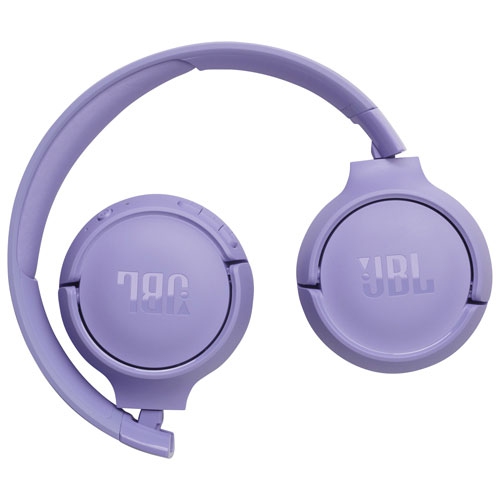 Open Box JBL Tune 520BT On-Ear Sound Isolating Bluetooth Headphones - Purple