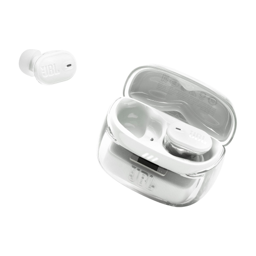 JBL Tune Buds 2 Ghost Edition In-Ear Noise Cancelling True Wireless Earbuds - Ghost White by JBL - Open Box condition - Image 10