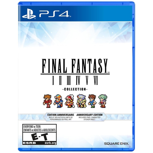 Final Fantasy I-Vi Collection Anniversary Edition for Playstation 4 [VIDEOGAMES]