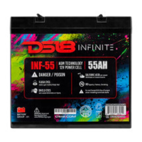 Batterie INF-55AH Infinite AGM de 55 Ah DS18