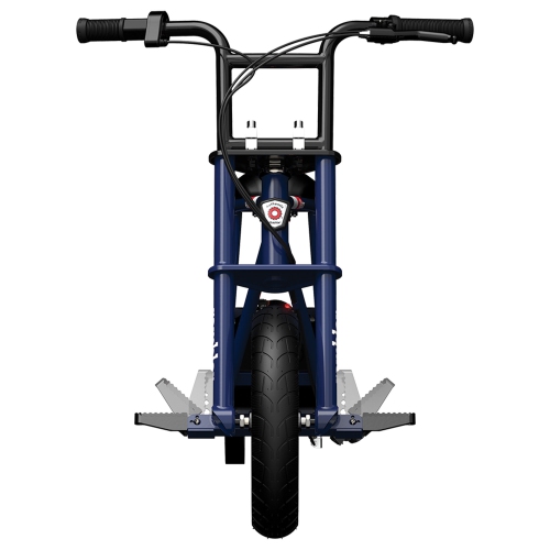 Minivélo électrique rétro Rambler 12 de Razor avec moteur 250&nbsp;W et batterie 24&nbsp;V, bleu foncé