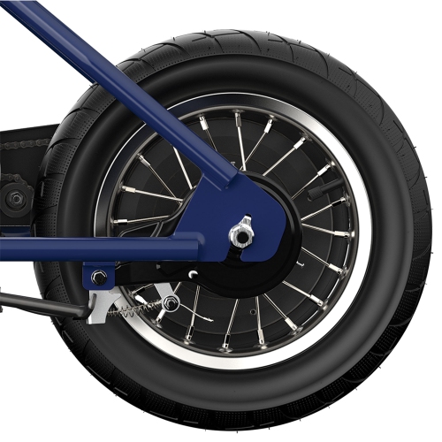 Minivélo électrique rétro Rambler 12 de Razor avec moteur 250&nbsp;W et batterie 24&nbsp;V, bleu foncé