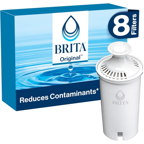 Brita , Filtres de rechange, paquet de 8 , Blanc