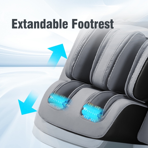 Boîte ouverte Fauteuil de massage pour tout le corps MD908 noir