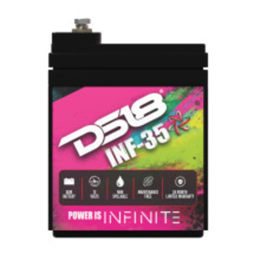 Batterie AGM DS18 INF-35AH Infinite de 35 Ah 1250&nbsp;W Power Cell