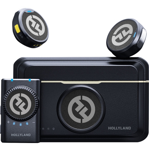 Boîte ouverte - Micro-cravate sans fil M2 Hollyland Lark pour appareil photo, PC, portable, téléphones avec TRS 3,5&nbsp;mm, gamme 1000&nbsp;pi,