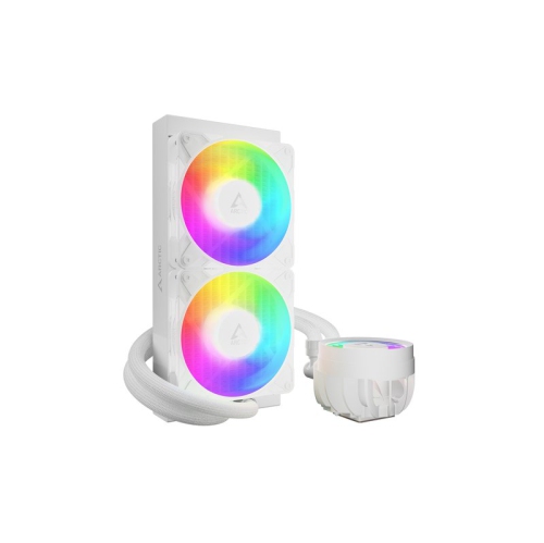 Arctic Liquid Freezer III Pro 240 A-RGB AIO CPU Water Cooler, New Silent & Powerful VRM Fan, Improved Radiator, Efficient PWM Pump - WHITE