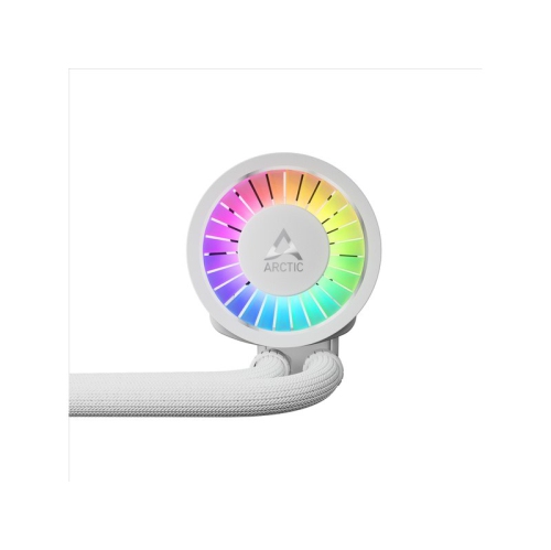 Arctic Liquid Freezer III Pro 240 A-RGB AIO CPU Water Cooler, New Silent & Powerful VRM Fan, Improved Radiator, Efficient PWM Pump - WHITE