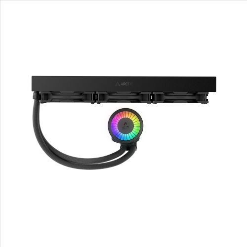 Arctic Liquid Freezer III Pro 420 A-RGB AIO CPU Water Cooler, New Silent & Powerful VRM Fan, Improved Radiator, Efficient PWM Pump (BLACK)