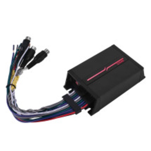 DS18 QHL4 Convertisseur de sortie de ligne 4 canaux avec mise en marche automatique et émulateur de haut-parleur