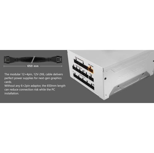 Cougar POLAR X2 1200-Watt Fully Modular Power Supply 80 Plus Platinum ATX 3.1