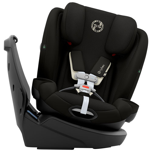 Cybex Callisto G 360 3-in-1 Convertible High-Back Booster Car Seat - Moon Black