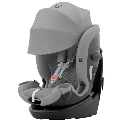 Cybex Callisto G 360 3-in-1 Convertible High-Back Booster Car Seat - Stone Grey