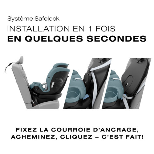 Siège rehausseur convertible à dossier haut 3-en-1 Callisto G 360 de Cybex - Bleu tempête