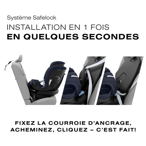 Siège rehausseur convertible à dossier haut 3-en-1 Callisto G 360 de Cybex - Bleu océan