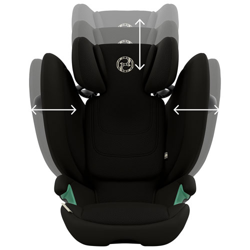 Cybex Solution G2 High-Backed Booster Car Seat - Moon Black