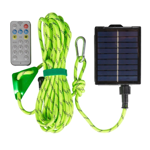Festive Living Rechargeable Camping Lights, Battery or Solar Powered with USB-C Recharging, Shatterproof Plastic Parts Perfect for Camping, Porch,
