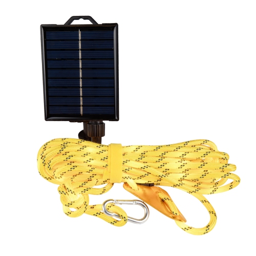 Festive Living Rechargeable Camping Lights, Battery or Solar Powered with USB-C Recharging, Shatterproof Plastic Parts Perfect for Camping, Porch,