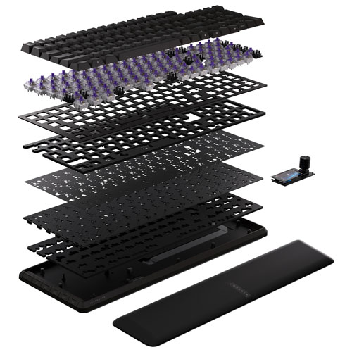 Clavier de jeu mécanique linéaire rétroéclairé Vanguard 96 de Corsair - Anglais - Exclusivité Best Buy