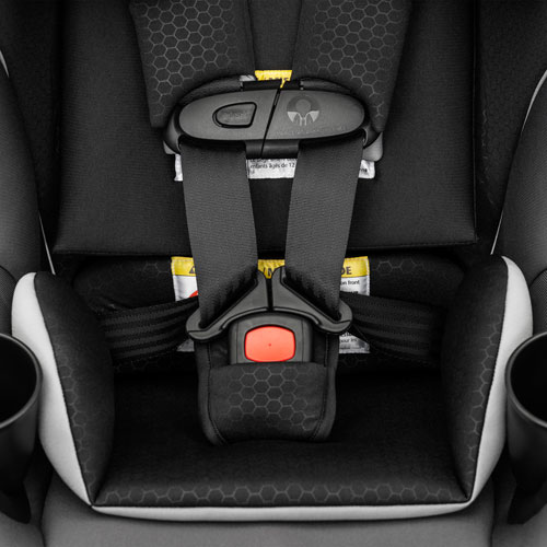Siège d'auto pour bébé orienté vers l'arrière Revolve360 Slim d'Evenflo - Noir/Gris
