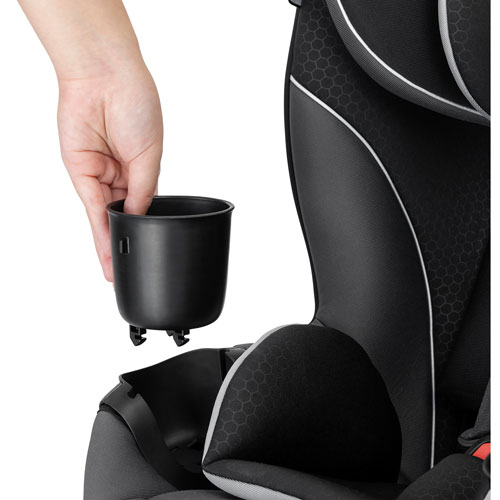 Siège d'auto pour bébé orienté vers l'arrière Revolve360 Slim d'Evenflo - Noir/Gris