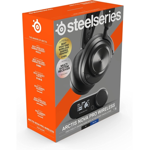 Casque de jeu sans fil Arctis Nova Pro de SteelSeries - Noir