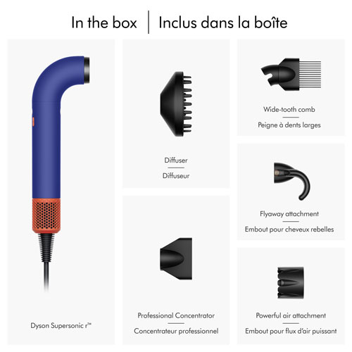 Dyson Supersonic r Pro 1700W Hair Dryer - Vinca/Topaz