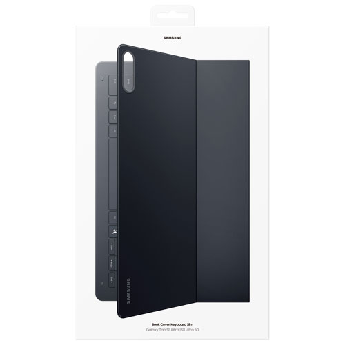 Étui-clavier mince Book Cover de Samsung avec touche d'IA pour Galaxy S11 Ultra - Noir