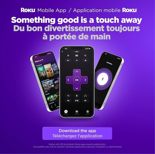 Roku Streaming Stick 4K 2022 | Streaming Device 4K/HDR/Dolby Vision with Voice Remote with TV Controls and Long-Range Wi-Fi