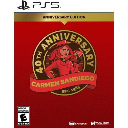 Carmen Sandiego 40th Anniversary Edition for Playstation 5 [VIDEOGAMES]