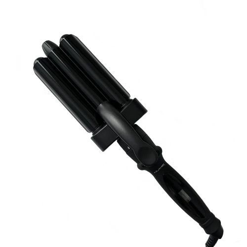 NUME  Signature Triple Waver + Crimper – Interchangeable Tourmaline Curler
