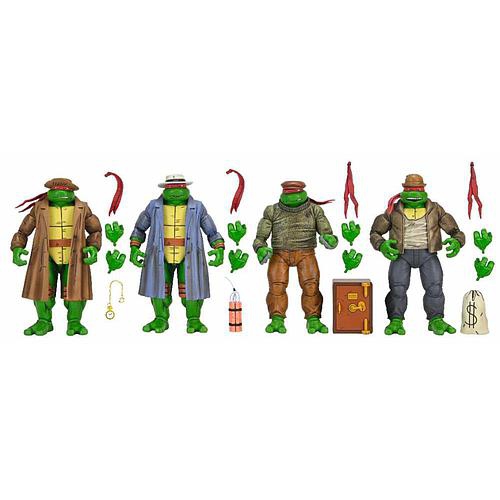 NCA Gangster Turtles - Paquet de 4 Teenage Mutant Ninja Turtles