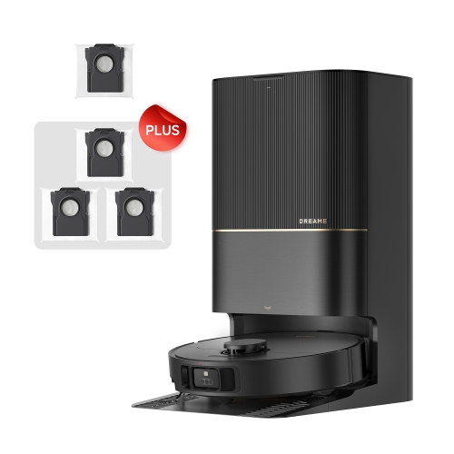 Dreame X40 Ultra Robotic Vacuum, Liftable Mop and Brushes, Removable Mop, 12KPa Suction, Side Brush, 158°F Mop & Washboard Self-Cleaning,