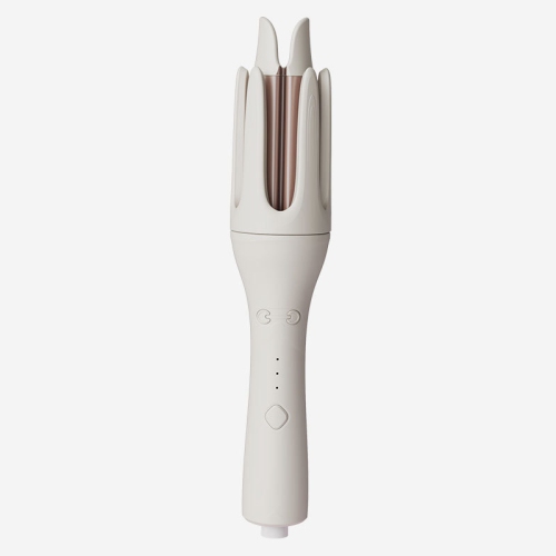 Fer à friser électrique Curling Iron Big Wave entièrement automatique Lazy Coréen sans dégâts de cheveux - Beige