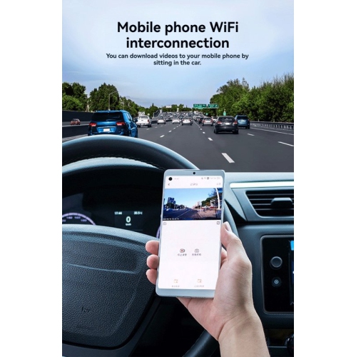 9-inch CarPlay front and rear dual-recording dashcam-CarPlay smart screen convenient navigation, smart Bluetooth, MP5 player, in-car screen