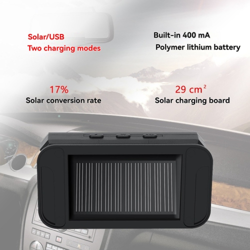 Système de surveillance de la pression des pneus, réglage de l'écran solaire rotatif, avec 4 capteurs externes, accessoires pour l'auto