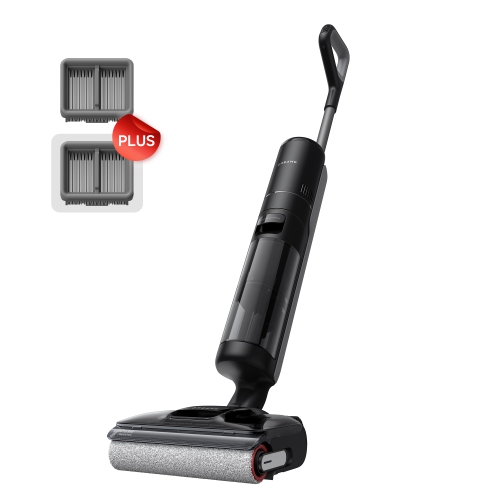 Aspirateur sec/humide Dreame H12 Pro FlexReach, nettoyeur de plancher sans fil Tangle 0, vadrouille à plat 180°, autonettoyant eau chaude