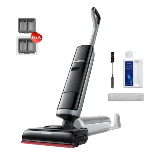 Dreame H15 Pro Heat Wet Dry Vacuum Cleaner, 185°F Hot Water Floor Washer, 22KPa Suction, 0 Hair Tangle Cordless Vacuum Mop, 212°F Self-Cleaning,