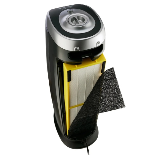 GermGuardian 22" 4-in-1 True HEPA Air Purifier with UV-C & Carbon Filter – Covers up to 743 sq. ft. – 2-Pack with Bonus Filters – 3-Year Warranty