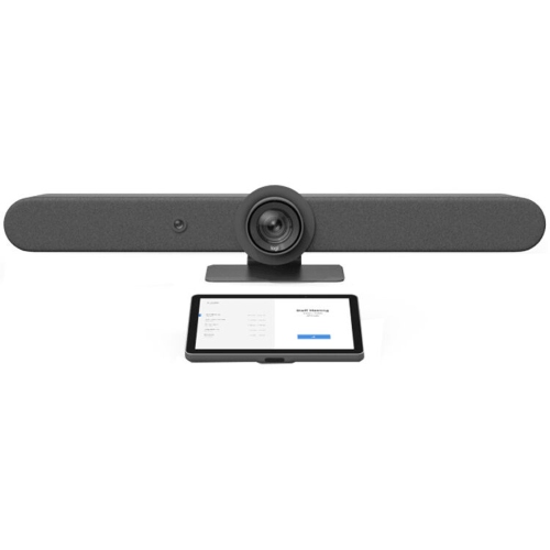 Caméra Web tout-en-un 1080p Rally Bar de Logitech pour grandes salles de conférence - Graphite