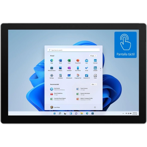 Microsoft Surface Pro 7, Core i5, 1035G4, 1.1GHz, 16GB RAM, 256GB SSD, 12.3" touchscreen 2736 x 1824, Win 11 Pro, no keyboard/no Pen, 1 year warranty. by MICROSOFT - Refurbished condition - Image 5