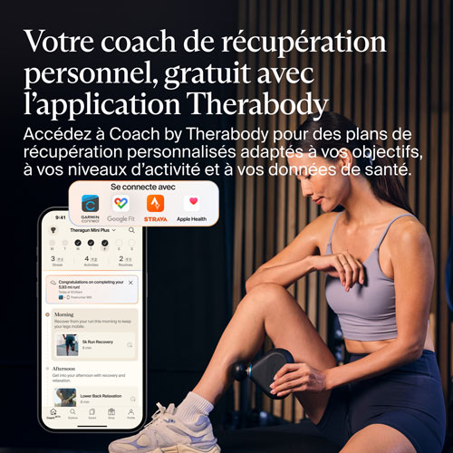 Therabody Theragun Mini Plus Handheld Percussive Massage Device - Black