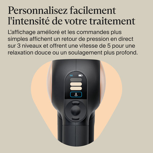 Appareil de massage portatif à percussion Theragun Sense de Therabody