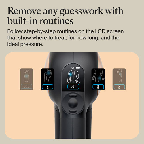 Appareil de massage portatif à percussion Theragun Sense de Therabody